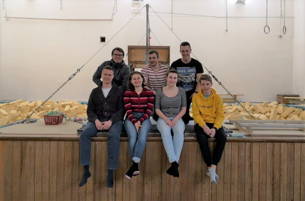 Gruppenbild der Turner in Grötzingen